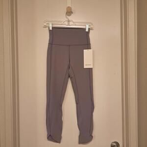 New! Lululemon Align 'Petal' 25" HR Leggings - Frosted Mulberry - Sz 4